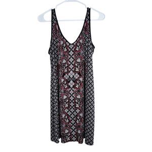 Soma Womens Floral Tank Nightgown Sz S Lightweight Breathable Summer Sleepwear